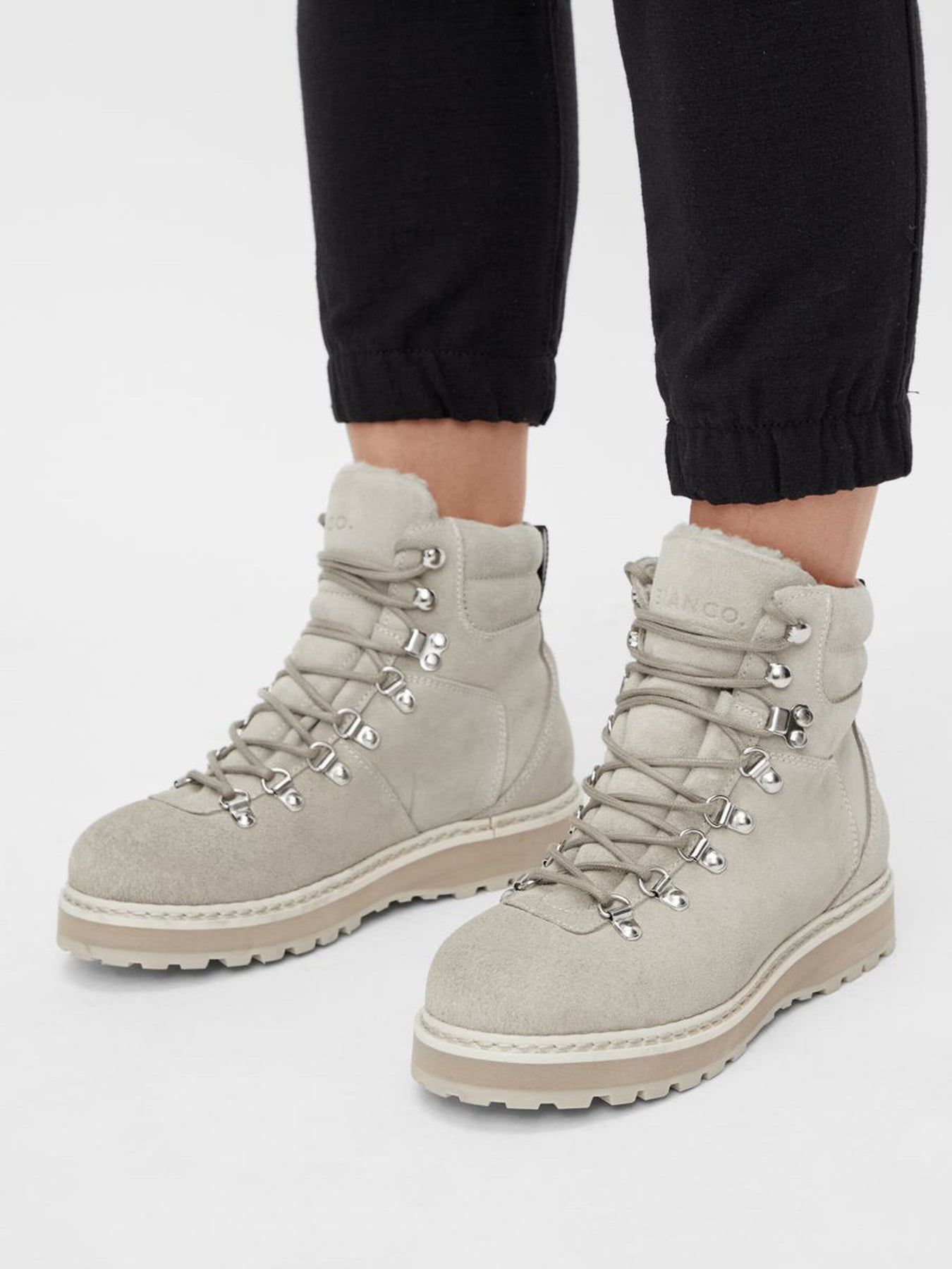 Biagaby Classic Hiking Boot Suede - Beige