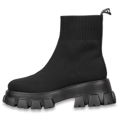 Biaprima Sock Boot Knit - Black