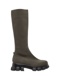 Biaprima Knee High Sock Boot Knit - Olive
