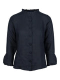 Clarion Linen Shirt - Navy