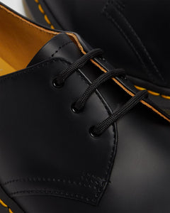 1461 Smooth Leather Shoes - Black Vintage Smooth