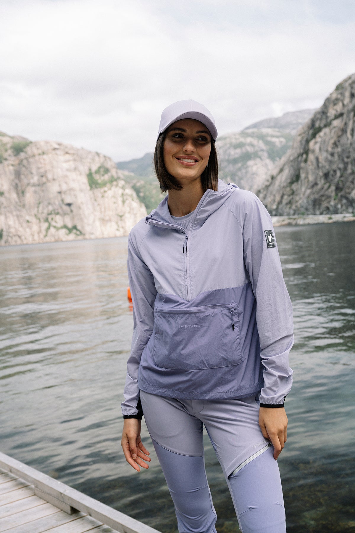 Flåm 2.0 Light Anorakk - Lavendel