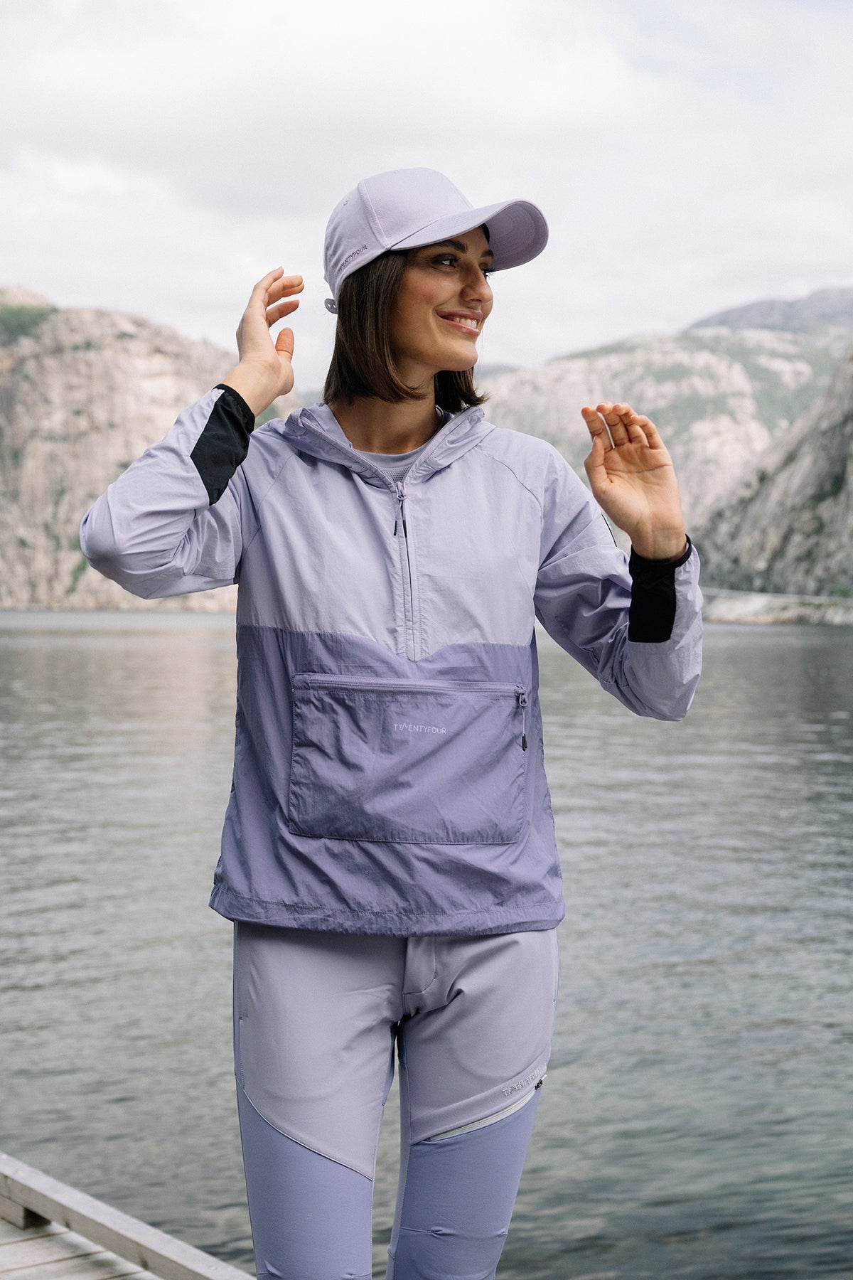 Flåm 2.0 Light Anorakk - Lavendel