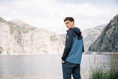 Flåm 2.0 Light Anorakk - Marineblå - Men