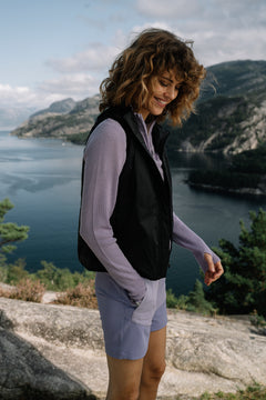 Flåm Hiking Vest - Sort