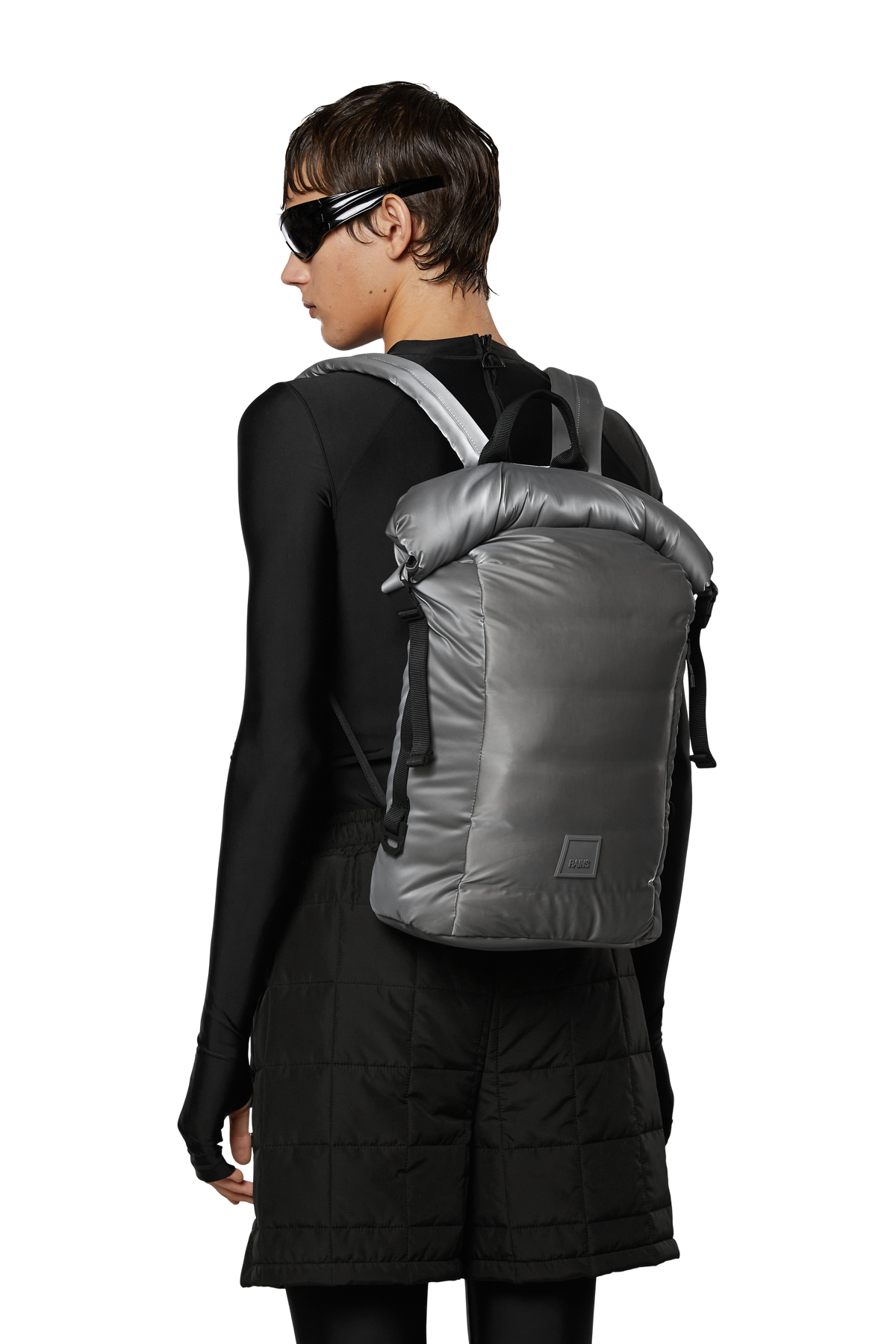 Textile Loop Backpack Rains - Vesker - Loop Backpack - Steel - Villoid