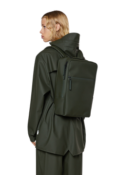 Book Backpack - Green