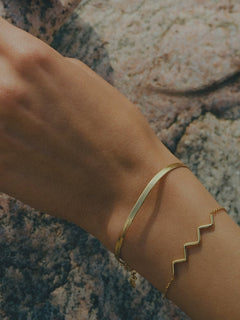 Sentiero Bracelet (S/M) - Gold