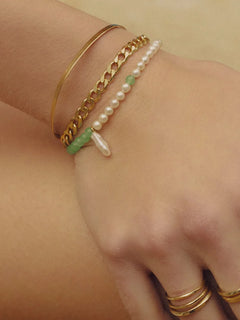 Sentiero Bracelet (S/M) - Gold