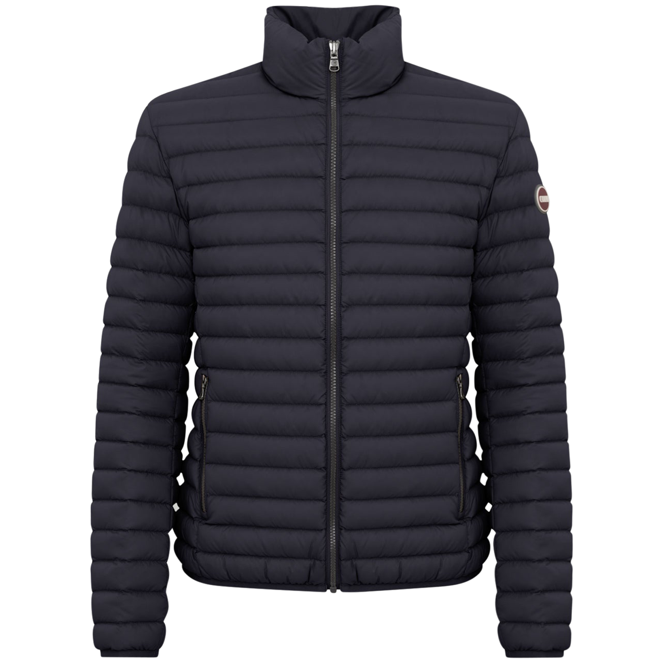1279R Urban Style Quilted Jacket - Navy Blue