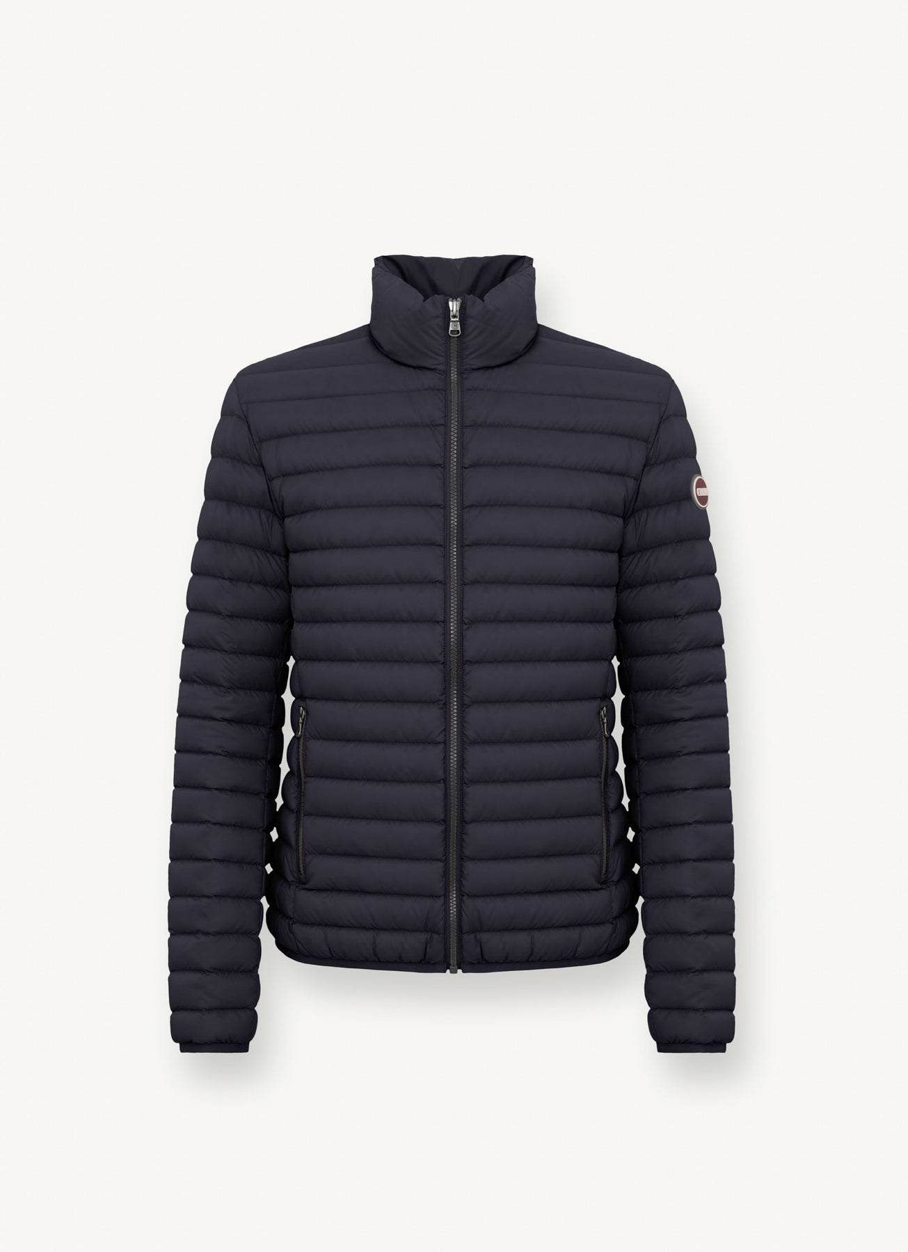 1279R Urban Style Quilted Jacket - Navy Blue