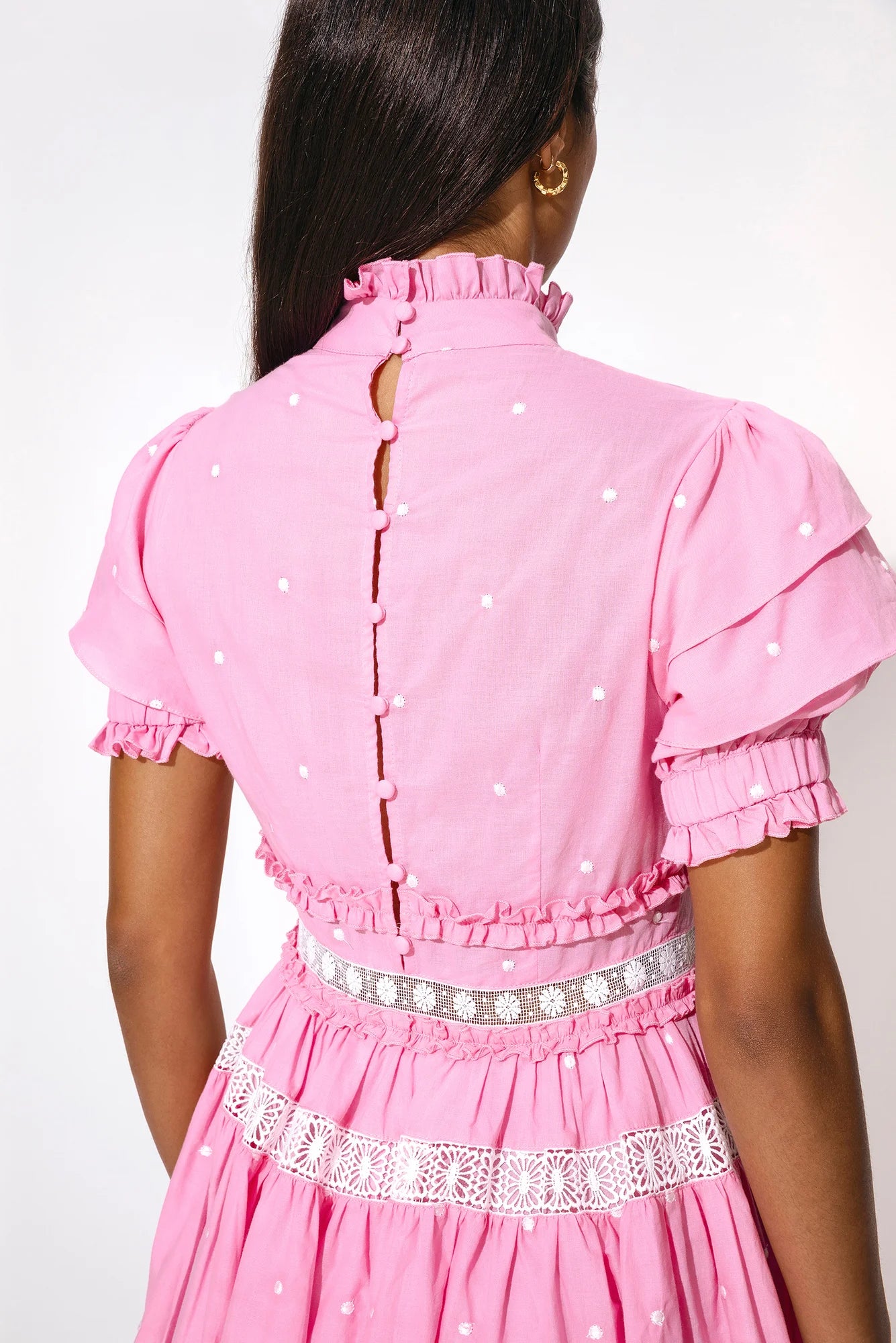 Iro Mini Dress - Blush Pink