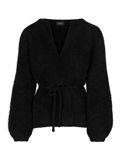 Fredrikke Chunky Cardigan - Black