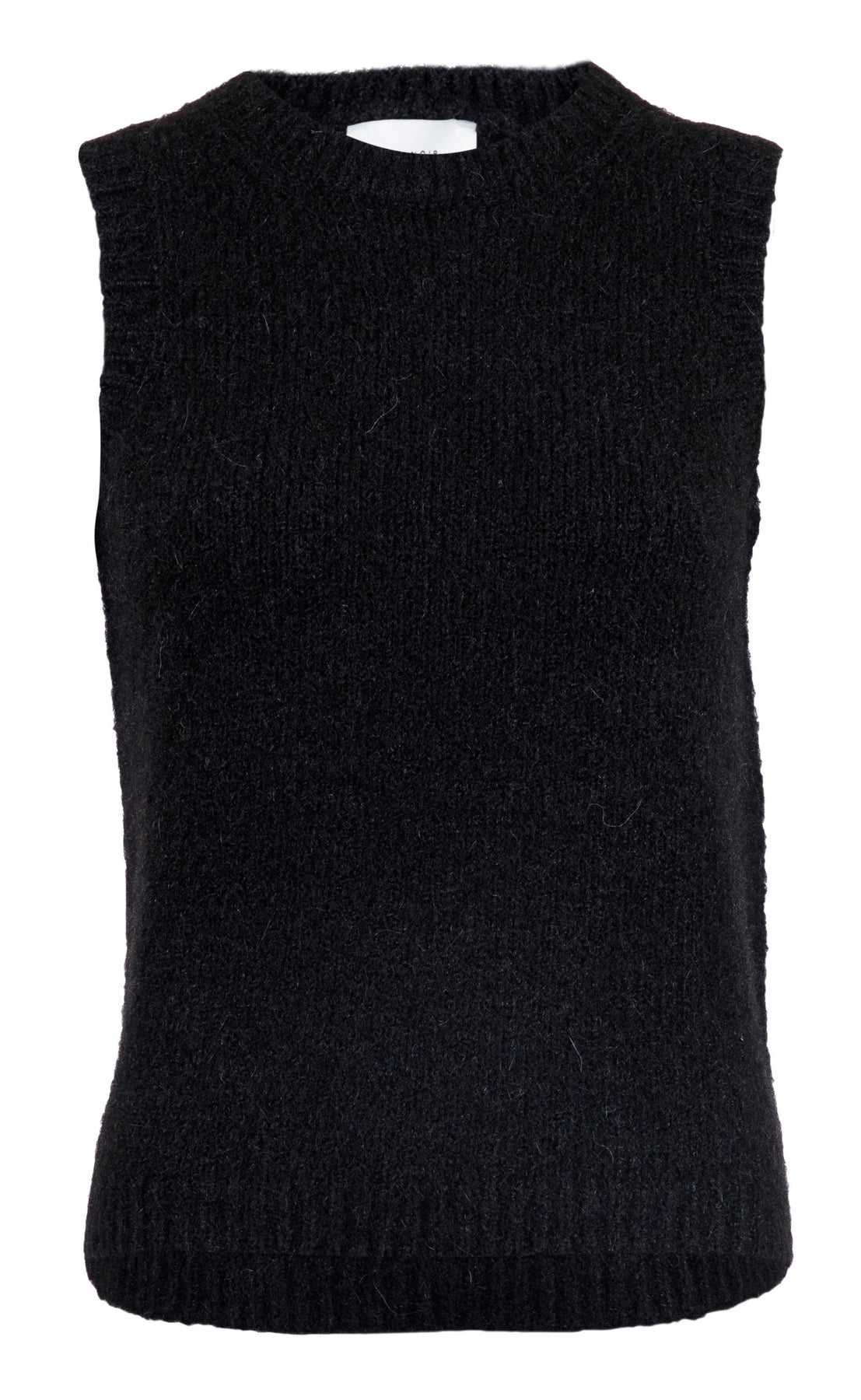 Franko Knit Waistcoat - Black - Neo Noir - Gensere - VILLOID.no