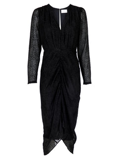Paloma Dot Dress - Black