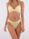 Skin Lime Bra - Light Yellow