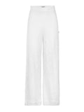 Molly Linen Pants - White