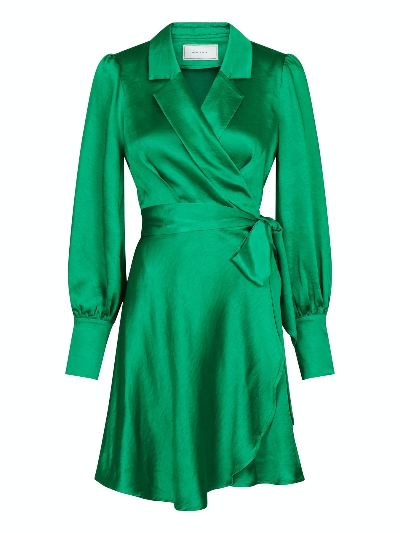 Dawn Satin Dress - Green