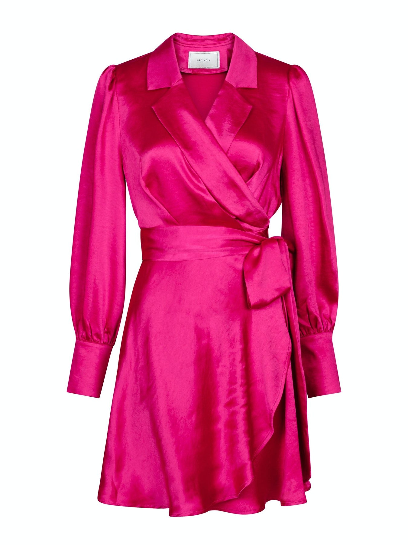 Dawn Satin Dress - Pink