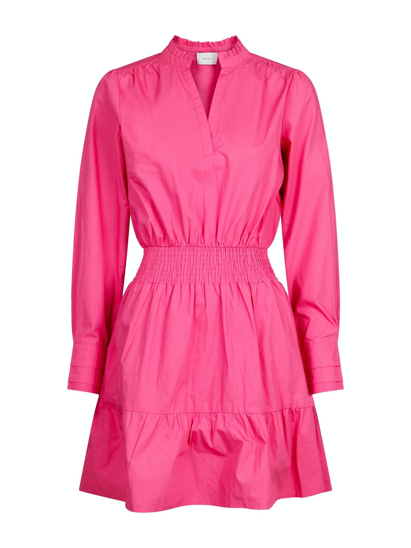 Yvette Poplin Dress - Pink