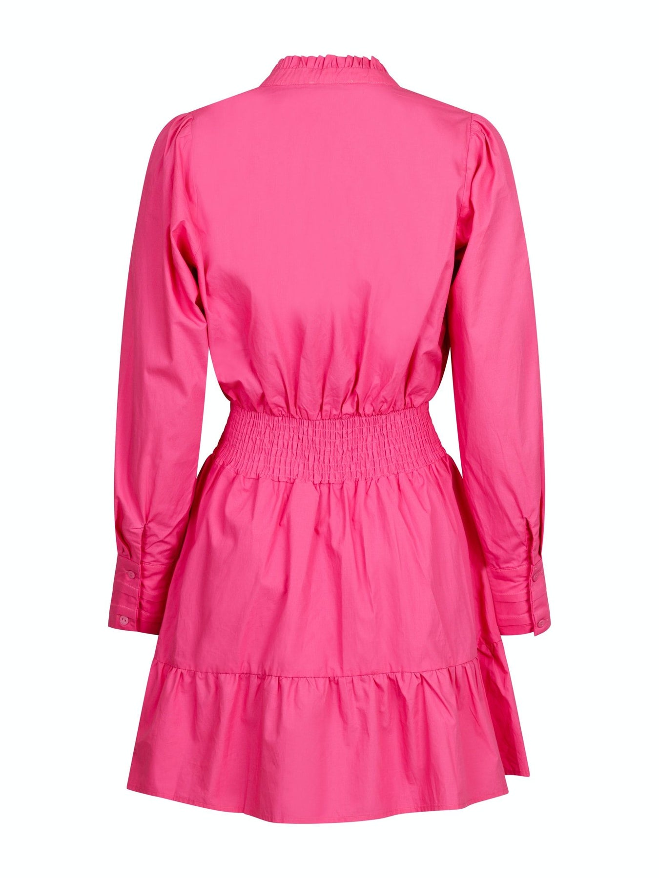 Yvette Poplin Dress - Pink