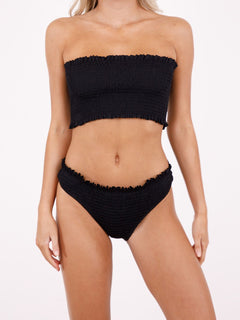 Skin Lobster Bikini Top - Black