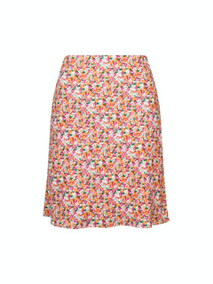 Lunna Warm Floral Skirt - Pink