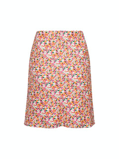 Lunna Warm Floral Skirt - Pink