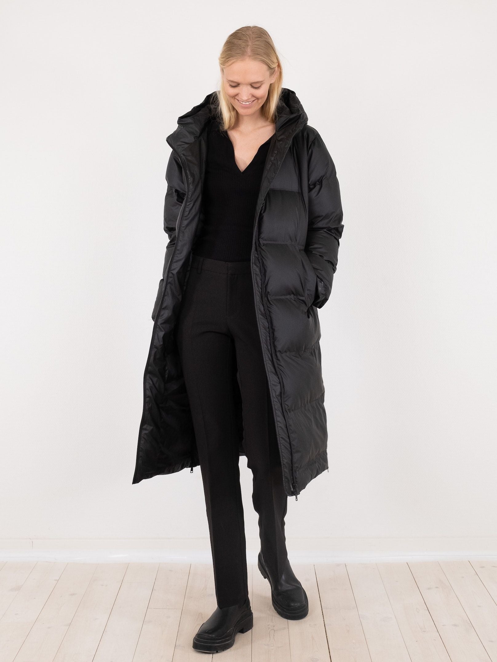 Viviana C Puffer Jacket - Black