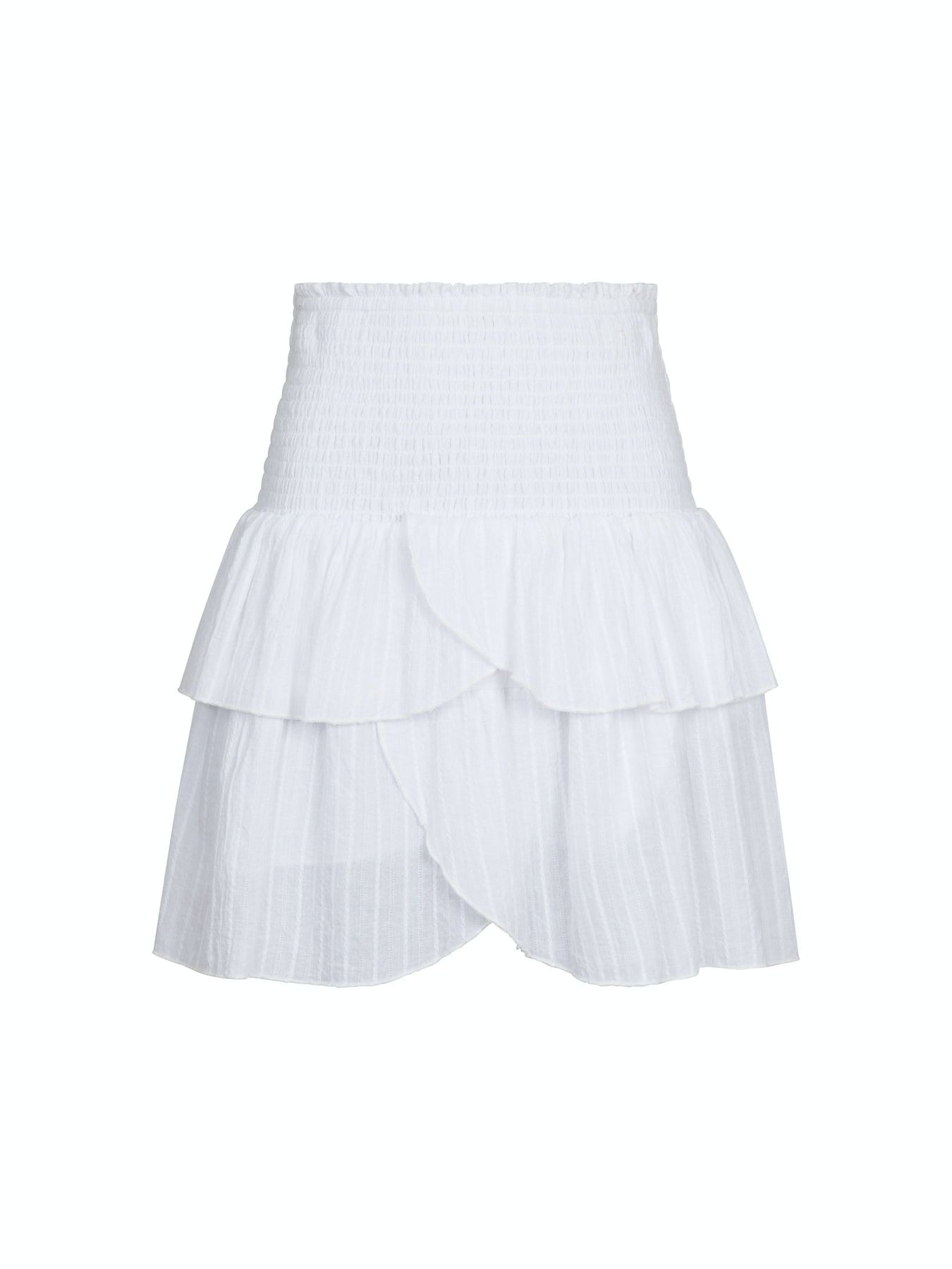 Carin Structure Skirt - Off White