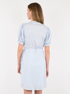 Spang Crepe Dress - Light Blue