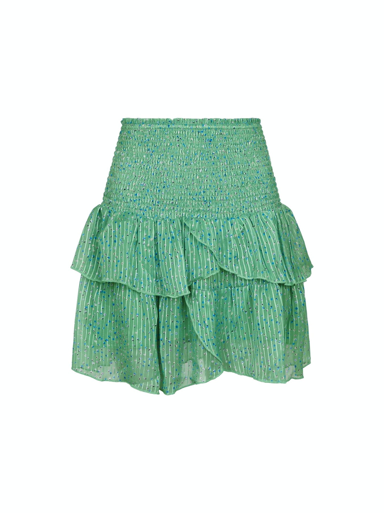 Carin Sparkle Skirt - Green