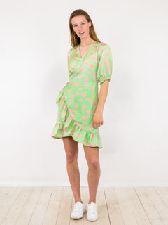 Marsa Love Rose Dress - Light Green