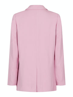 Avery Woven Blazer - Rose