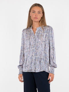 Kala Ditsy Multi Blouse - Blue