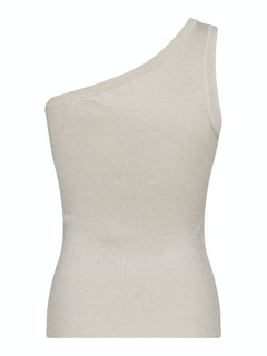 Clementine Glitter Knit Top - Champagne
