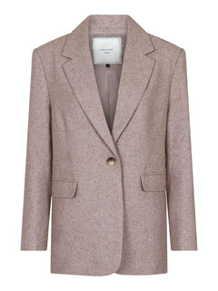 Gaby Structure Blazer - Sand Melange