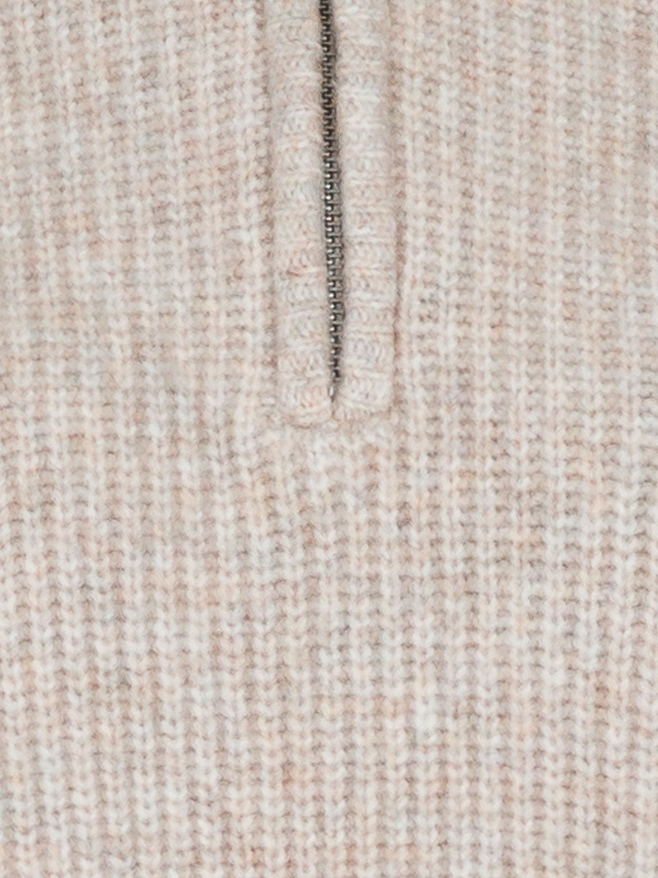 Nevena Solid Knit Blouse - Sand