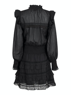 Piano S Voile Dress - Black