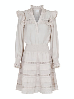 Piano S Voile Dress - Ivory