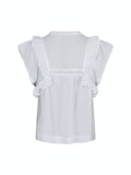 Jayla S Voile Top - White