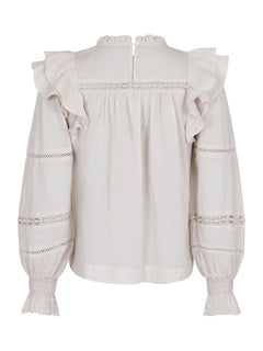Sarna S Voile Blouse - Ivory