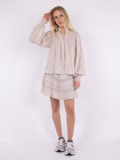 Sarna S Voile Blouse - Ivory