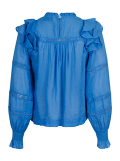 Sarna S Voile Blouse - Blue