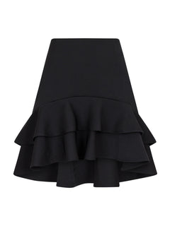 Kacie Woven Skirt - Black