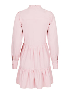 Latifa Mini Cord Dress - Powder