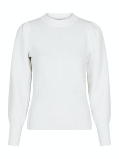 Aspen Knit Blouse - White