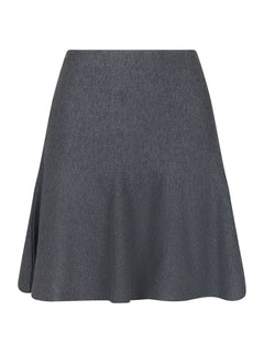 Hanna Knit Skirt - Grey Melange