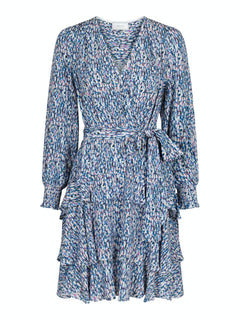 Dennie Color Haze Dress - Blue