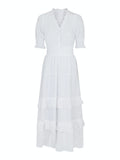 Sophie S Voile Dress - White